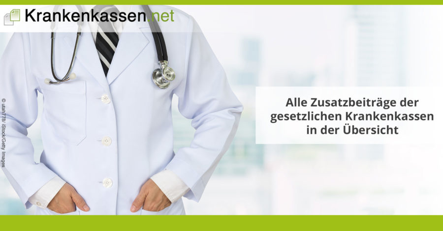 Zusatzbeitrag 2024 der Krankenkassen